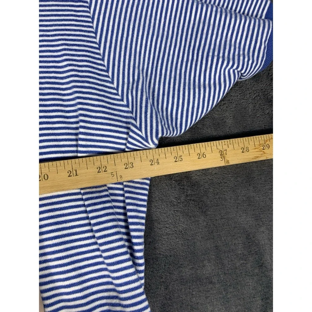 Polo Ralph Lauren Unique Striped T-Shirt‎ Purpl Collar Men's Size XL